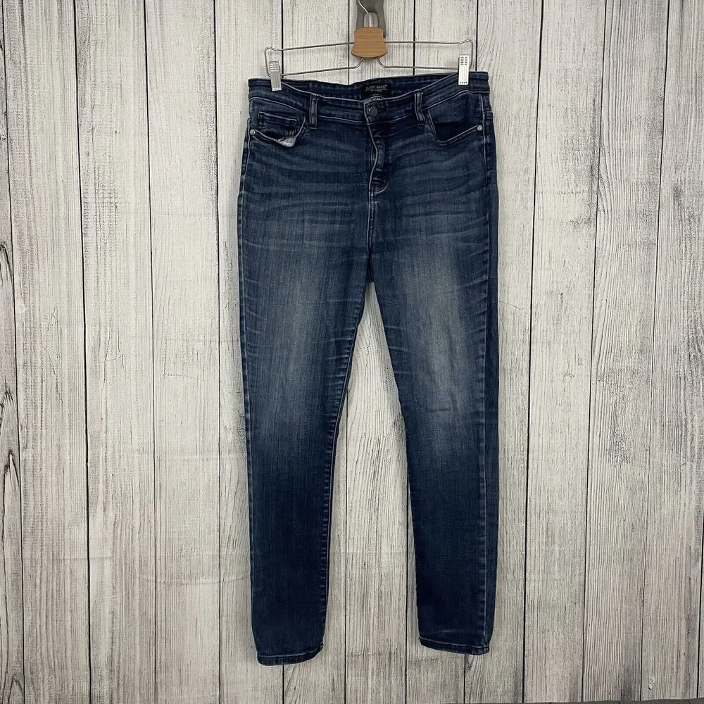 Judy Blue Women's 15 / 29 Dark Wash Mid-Rise Skinny Fit Denim Jeans JB82132DK - Picture 9 of 10